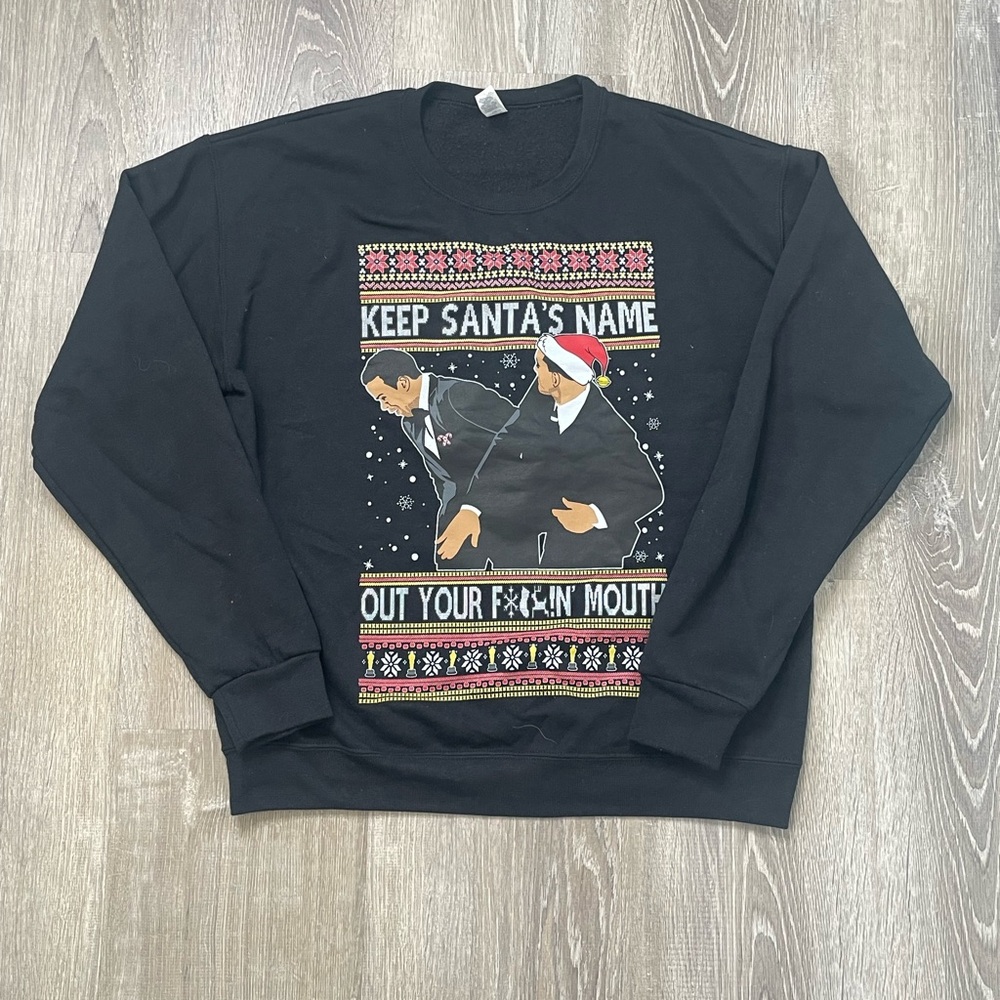 Black Holiday Men's Sweater